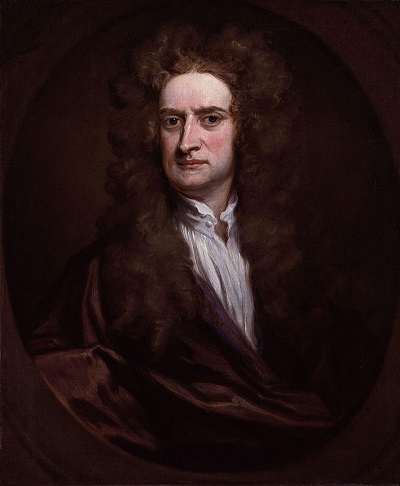 Retrato de Isaac Newton